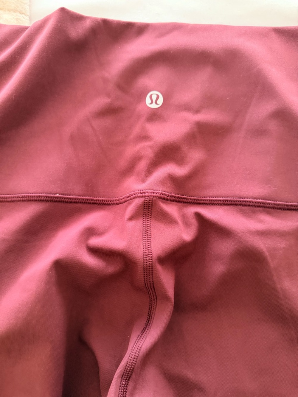 lululemon athletica High-Rise Burgundy Leggings